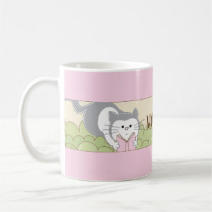 Klassische Tasse "Pink Owl Mommy's Sippy Cup"