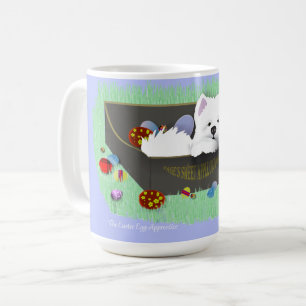 Klassische Tasse SamPup Ostereier