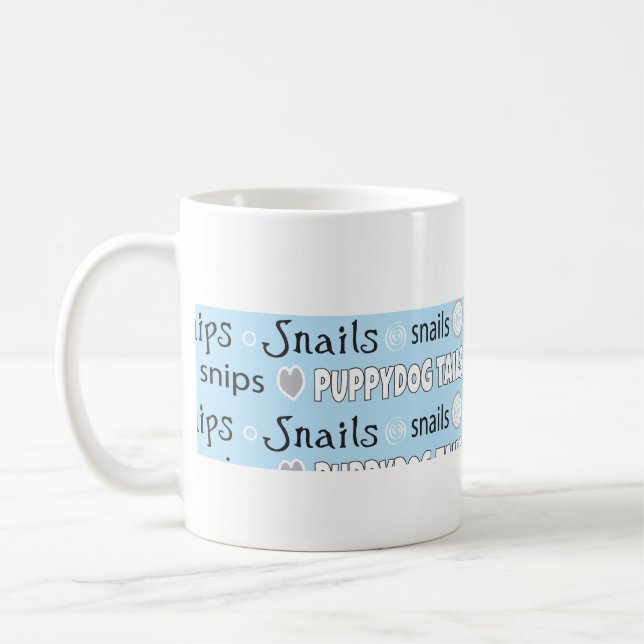 Klassische Tasse Snips & Snails Mommys Sippy Cup (Links)