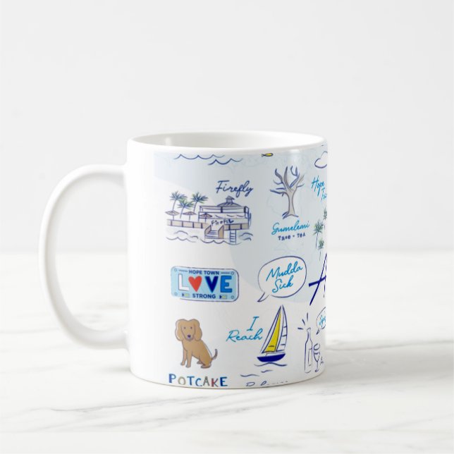 Klassische Tasse - "The ABC's of Hope Town" (Links)