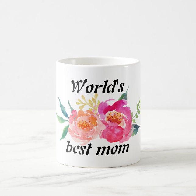 Klassische Tasse: Weltbeste Mamma Kaffeetasse (Mittel)