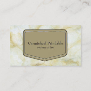 Klassische Taupe-Marmor-Geschäfts-Eleganz Visitenkarte