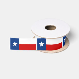 Klassische Texas-Staats-Flagge Satinband