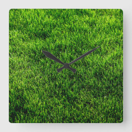 Klassische Texturen Quadratische Wanduhr