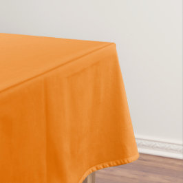 Klassische traditionelle Pumpkin Orange Solid Colo Tischdecke