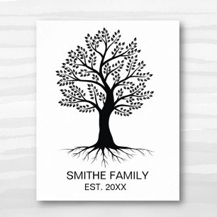 Klassische Tree-Poster-Wand - Kunst Poster