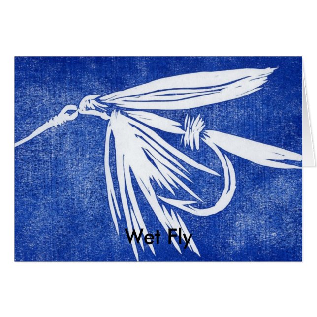 Klassische Trommelfliegenkarte (Vorderseite (Horizontal))