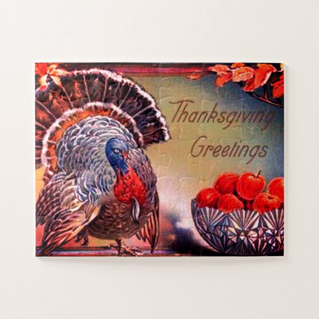 Klassische Türkei und Äpfelkugel Puzzle (Horizontal)