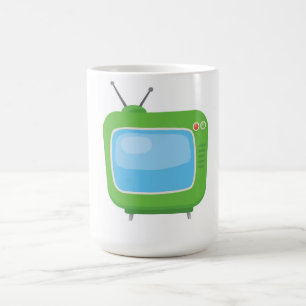 Klassische TV-Tasse zum Verkauf. Kaffeetasse