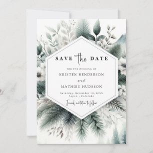 Klassische Typografie Save The Date