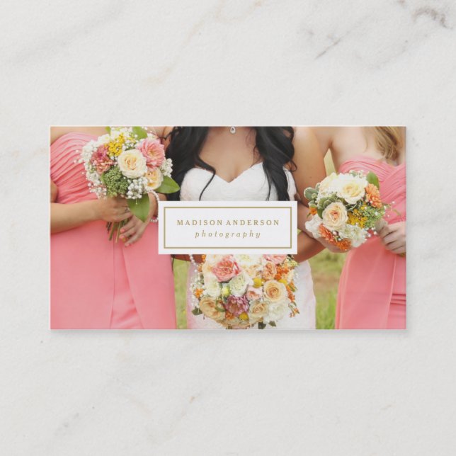 Klassische u. saubere | Visitenkarten Visitenkarte (Vorderseite)