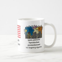 Klassische Unabhängigkeitstag-Tasse Tasse