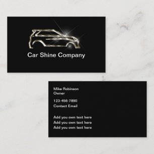 Klassische und coole Automotive Business Cards - N Visitenkarte