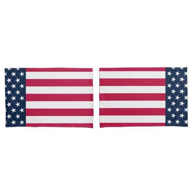 Klassische US Flagge Kissenbezug (Vorderseite-Set)