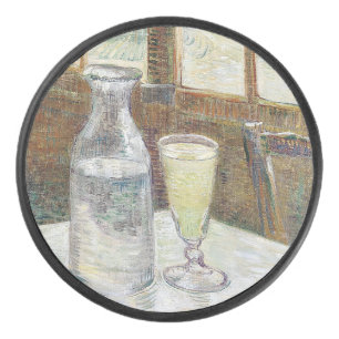 Klassische Van Gogh Paris Café Absinthe Kunst Eishockey Puck