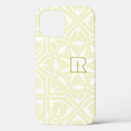 Klassische Vanilla und weißer, eleganter Rahmen, r Case-Mate iPhone Hülle