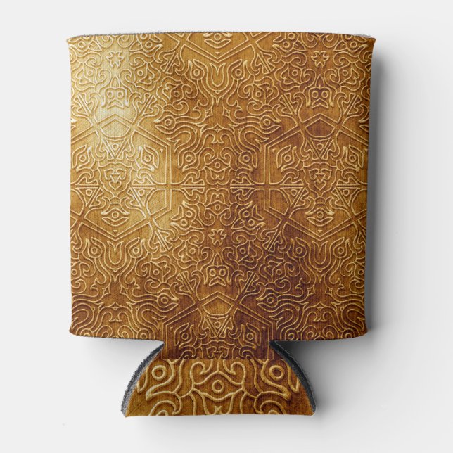 Klassische Verzierte Metallplatte Dosenkühler (Vorderseite)