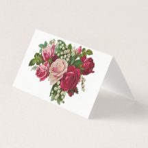 Klassische Viktorianische Rose Lily of the Valley 