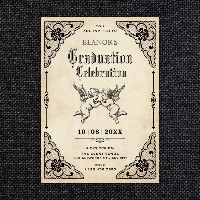 Klassische vintage Brautparty Einladung (Von Creator hochgeladen)