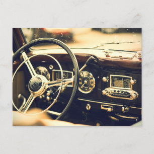 Klassische Vintage Car Post Card Postkarte