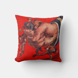 Klassische Vintage Comicen Kissen