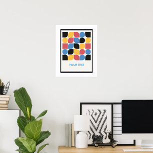 klassische vintage-geometrische Bauhaus-Plakatkuns Poster