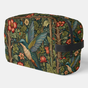 Klassische Vintage-Kolibri-Kunst Boho-Chic Waschbeutel
