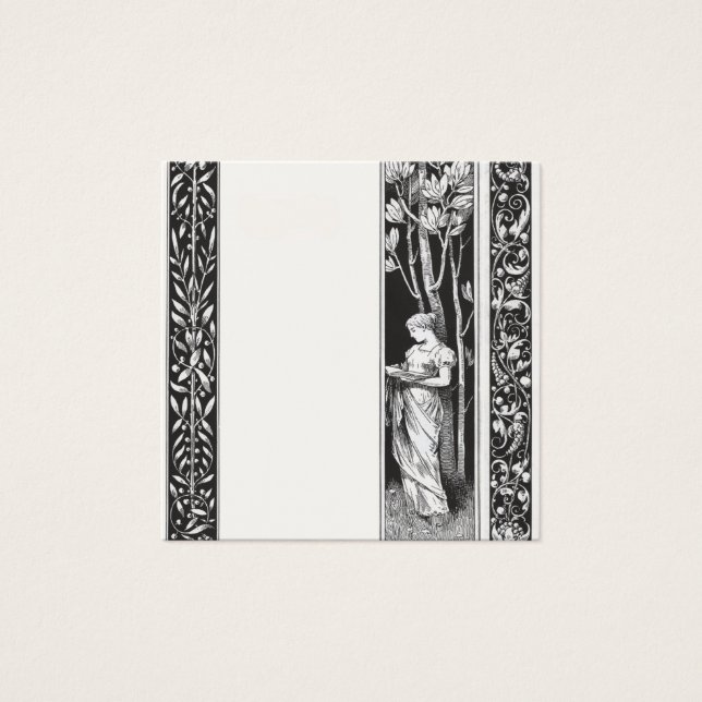 Klassische Vintage Leserinnen (Vorderseite)