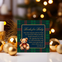 Klassische Vintage-Preppy-Teddybär-Bücher für Baby