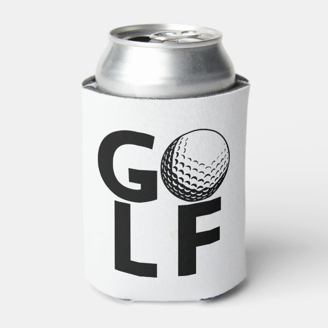 Klassische Vintage Teeing It Up Golf Dosenkühler (Kanne Vorderseite)