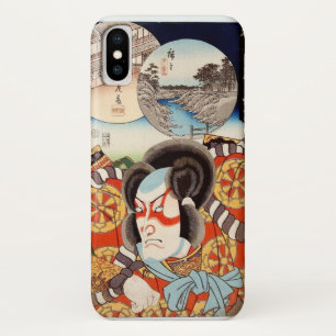 Klassische Vintage-Ukiyo-e-Kabuki-Samurai-Utagawa- Case-Mate iPhone Hülle
