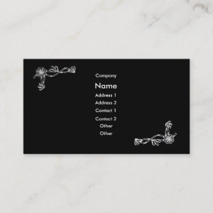 Klassische Visitenkarte