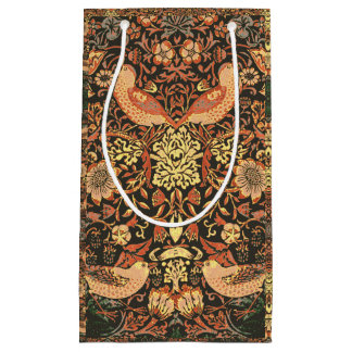 Klassische Vögel William Morris für jeden Anlass Kleine Geschenktüte