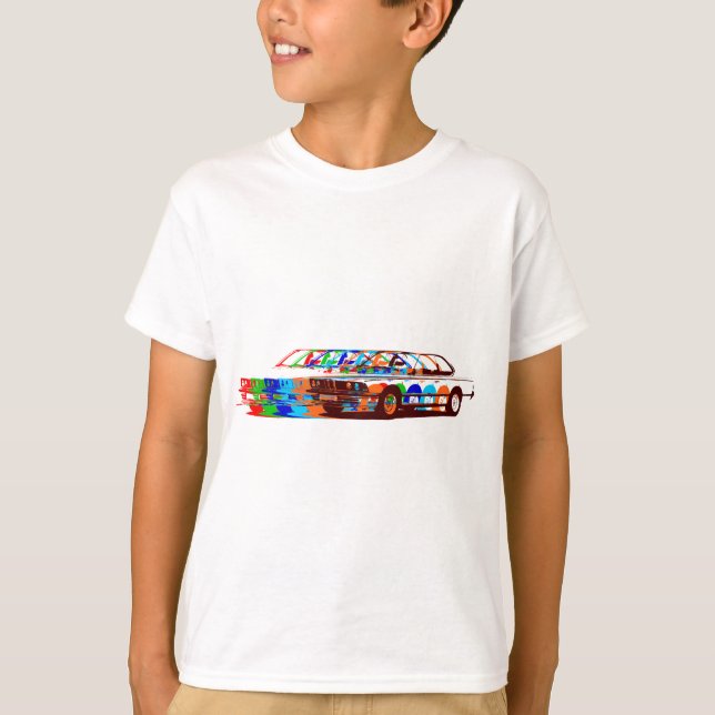 Klassische volle Farben BMWs T-Shirt (Vorderseite)
