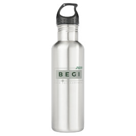 Klassische Wasserflasche aus Edelstahl Edelstahlflasche