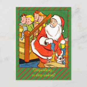 Klassische Weihnachtskarte oder Postkarte