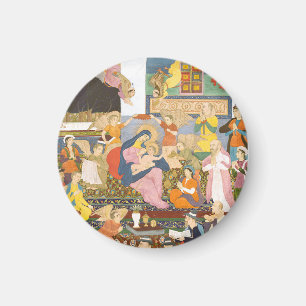 Klassische Weihnachtskrippe – Sacred Heritage Fine Magnet