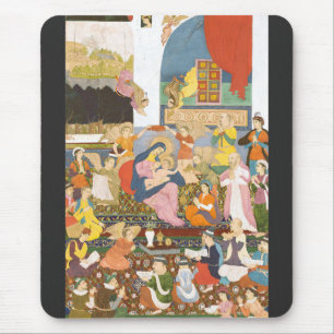Klassische Weihnachtskrippe – Sacred Heritage Fine Mousepad