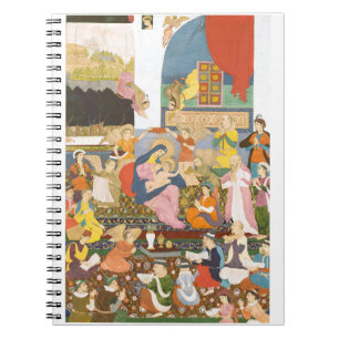 Klassische Weihnachtskrippe – Sacred Heritage Fine Notizblock