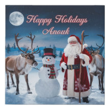 Klassische Weihnachtslandschaft mit Weihnachten, S