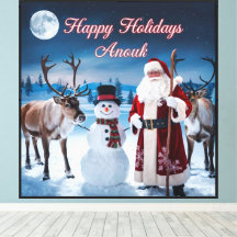 Klassische Weihnachtslandschaft mit Weihnachten, S