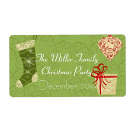 Klassische Weihnachtswasserflaschen