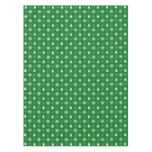 Klassische weiße Schneeflocken Weihnachtsbäume