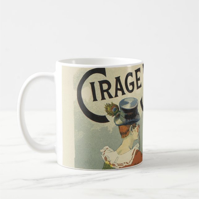 Klassische weiße Tasse (Links)