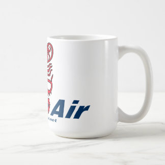 Klassische weißer Kaffee-Tasse Tasse