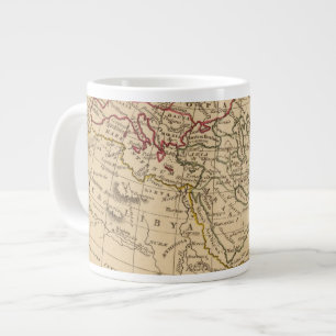 Klassische Weltkarte Jumbo-Tasse