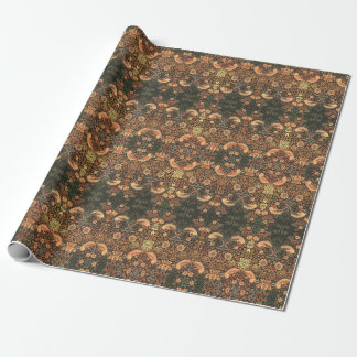 Klassische William-Morris-Vögel für jeden Anlass Geschenkpapier