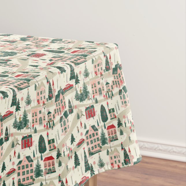 Klassische Winterferien Tischdecke (Beispiel)