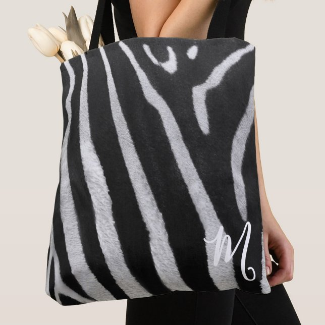 Klassische Zebradruck-Tasche mit Monogramm (Von Creator hochgeladen)
