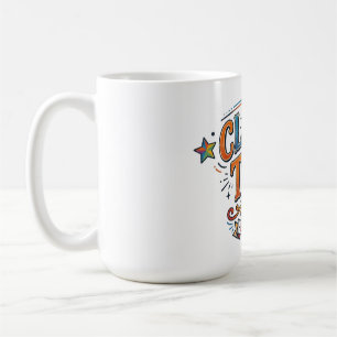 Klassische Zeit – Vintage-Uhr-Kunst-T-Shirt Kaffeetasse